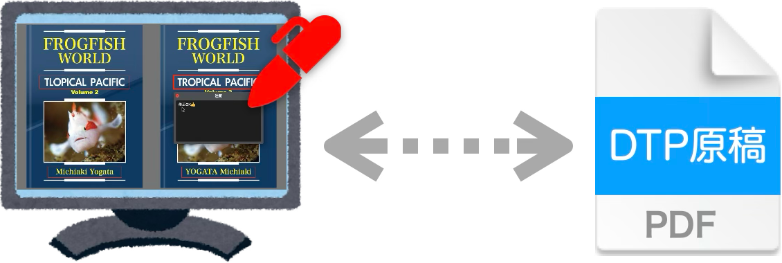 差分箇所をマーキング