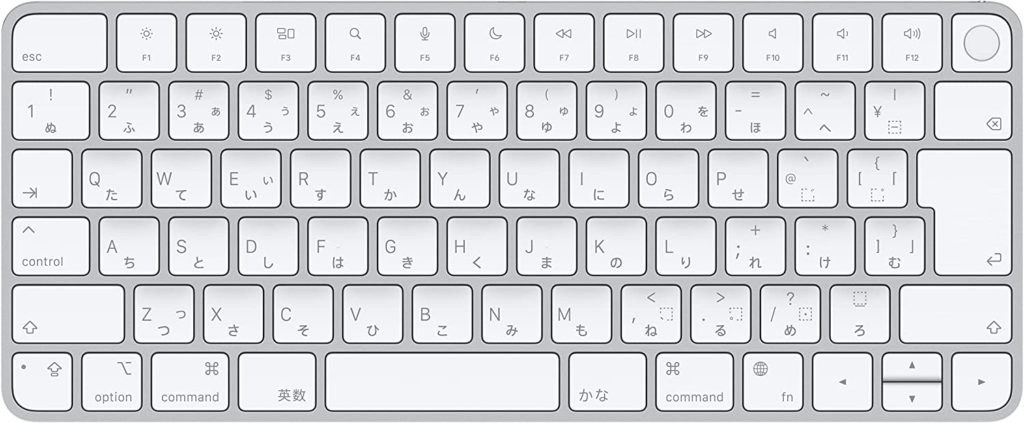 Apple Touch ID搭載Magic Keyboard (Appleシリコン搭載Mac用) - 日本語（JIS）